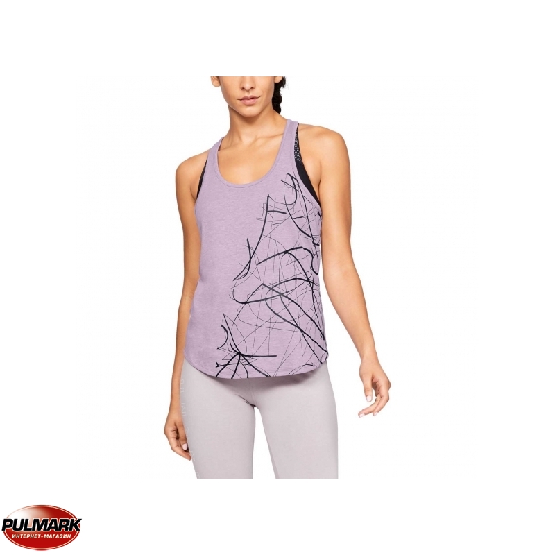 ABSTRACT GRAPHIC X-BACK TANK